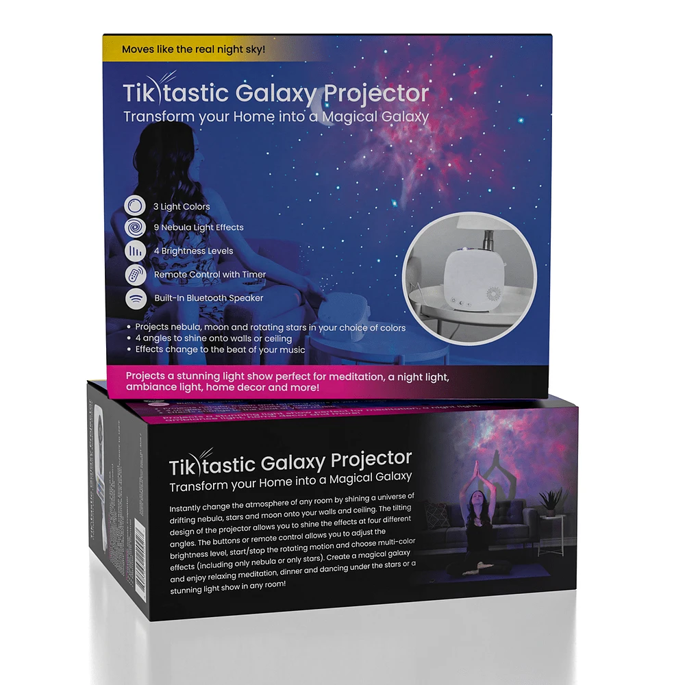 TikTastic Galaxy Projector | As Seen on Social!