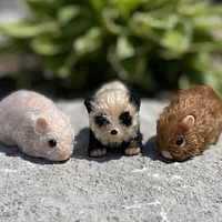 True Heart Treasures Reborn Animals: Hazel The Hamster Realistic Mini Silicone Newborn Hamster Baby