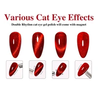 Wow Cat Eye Glitter Gel Nail Polish (5 pcs)