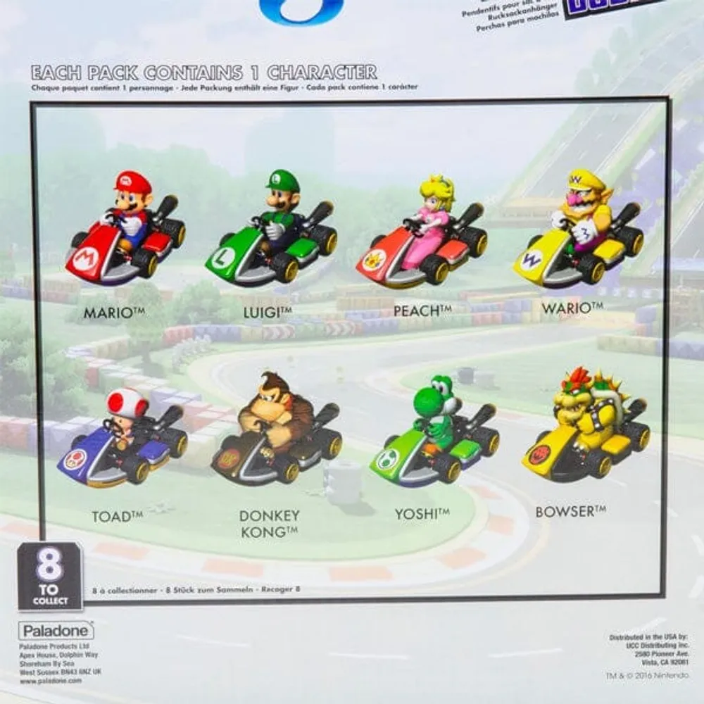 Mario Kart 8: Backpack Buddies | Ships Assorted