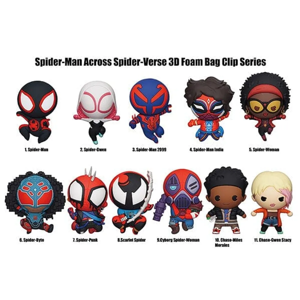 3D Spider-Man: Across the Spider-Verse Character Clip Hanger Blind bag (1pc)