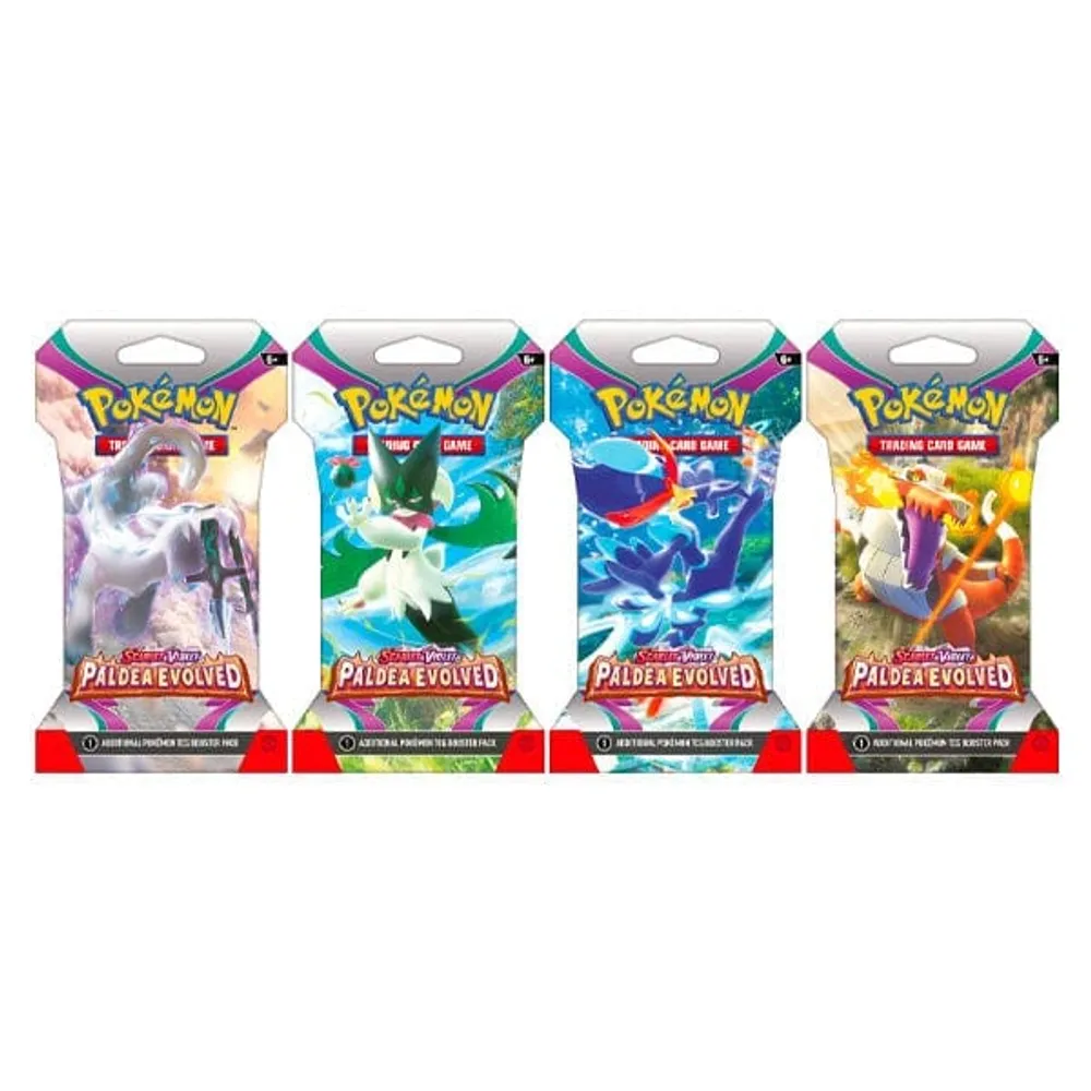 Pokémon TCG: Scarlet & Violet | Paldea Evolved Sleeved Booster | Ships Assorted