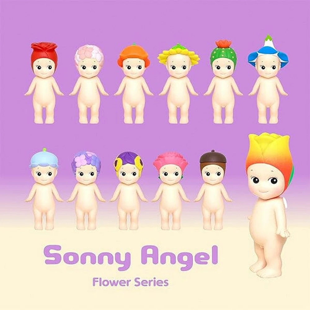 Sonny Angel Collectable Mini Cherub Figurines Flower Series | Ships Assorted (1PC)