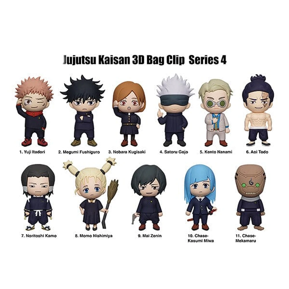 Anime 3D Character Clip: Jujutsu Kaisen Blind Bag | Series 4