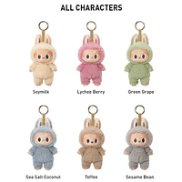 Pop Mart x THE MONSTERS: Exciting Macaron Series Plush Keyring Figurine Blind Box (1pc)