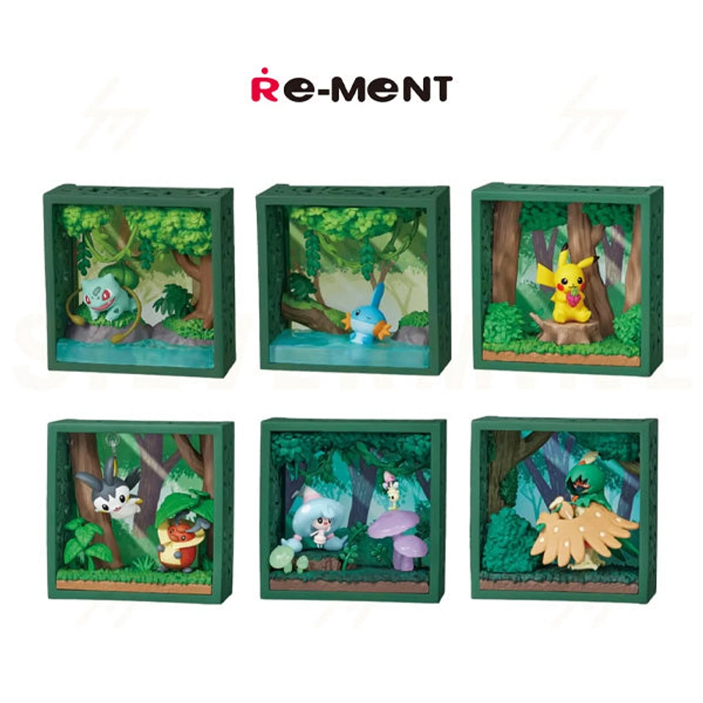 Re-ment Pokemon Frame: Deep Woods Blind Box (1pc)