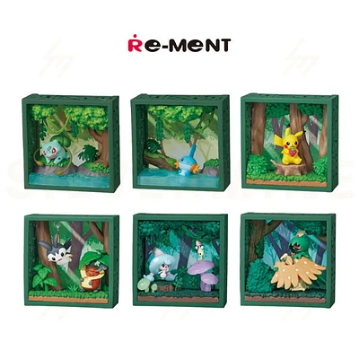 Re-ment Pokemon Frame: Deep Woods Blind Box (1pc)