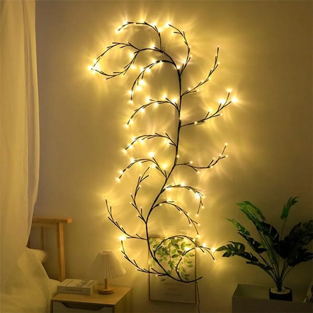 DecoVines | Decorative Faux Willow Vines w/ LED Lights!