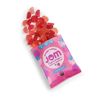 JOM Gourmet Gummies: Raspberry & Blackcurrant (3.5 oz)