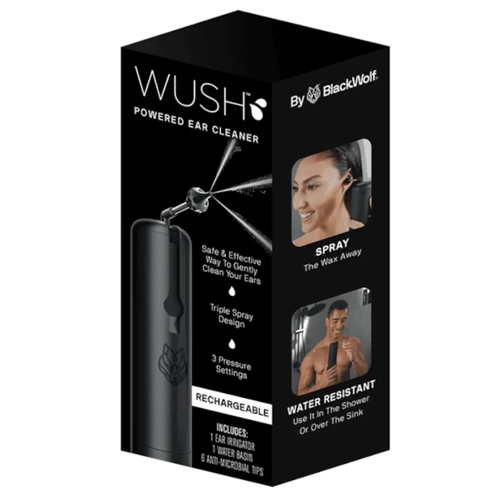 Black Wolf Wush Pro Ear Cleaner Machine at Showcase