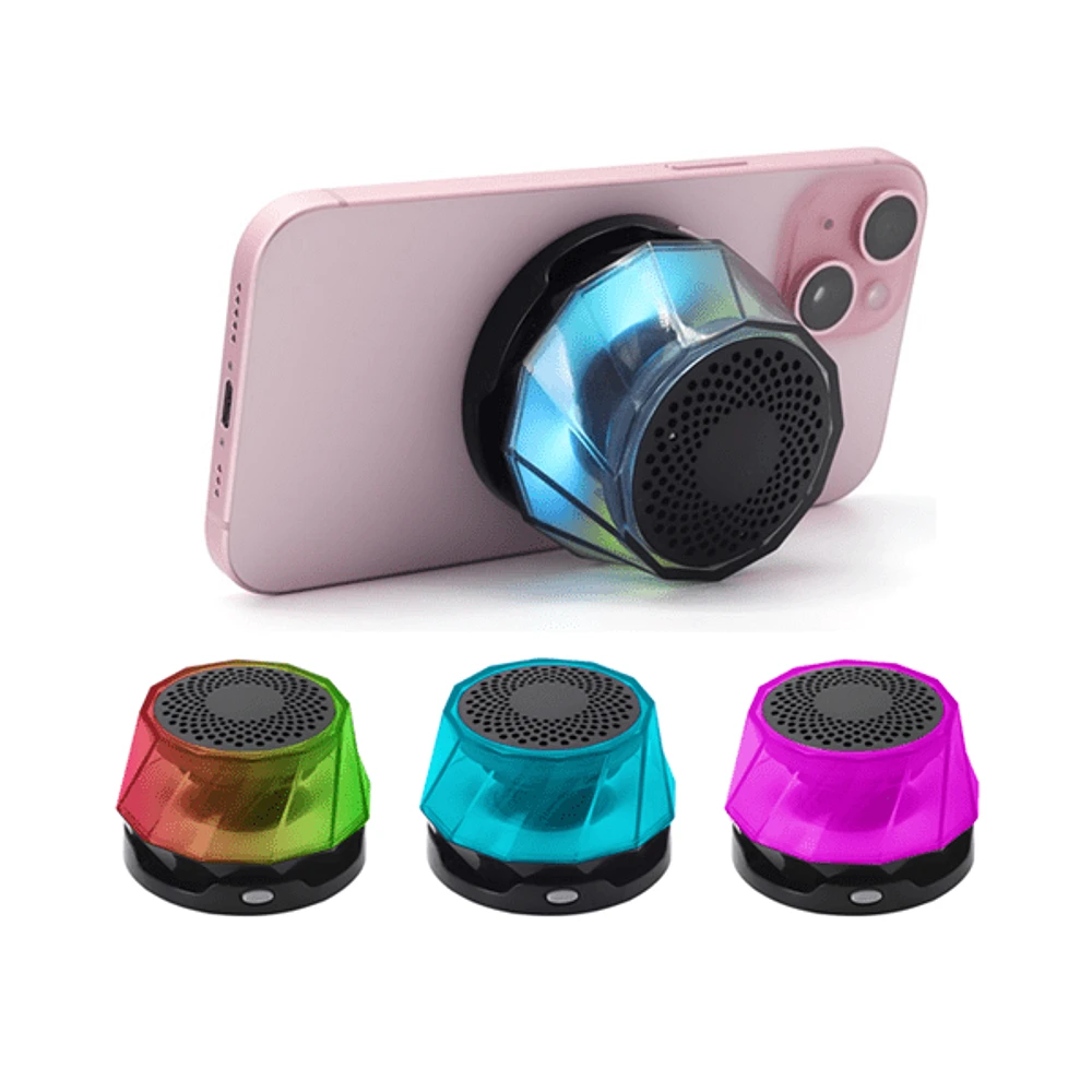 Sonic Vibes: Portable Magnetic Speaker with RGB Lights