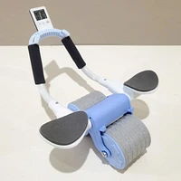 Quantum AbMazer: Ab Roller Wheel with Built-in Phone Holder for Fitness Goals