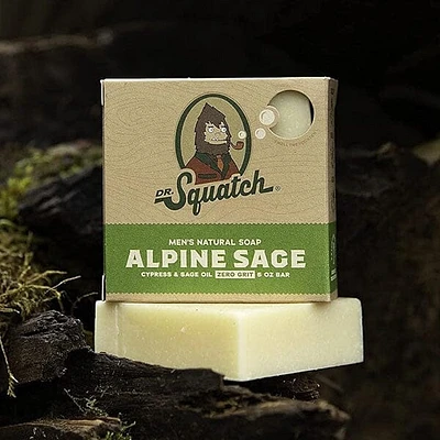 Dr. Squatch® All-Natural Bar Soap For Men - Alpine Sage