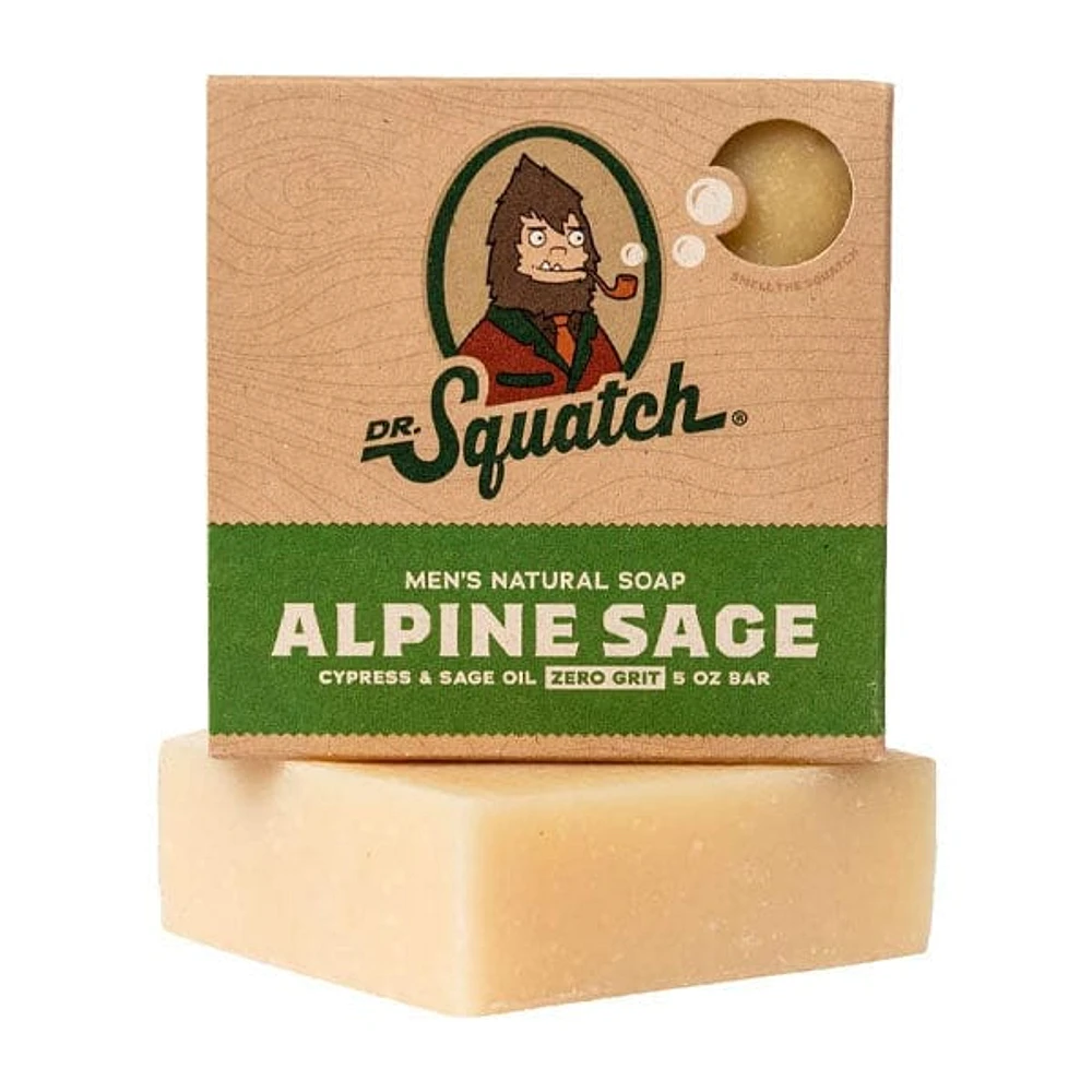 Dr. Squatch® All-Natural Bar Soap For Men - Alpine Sage