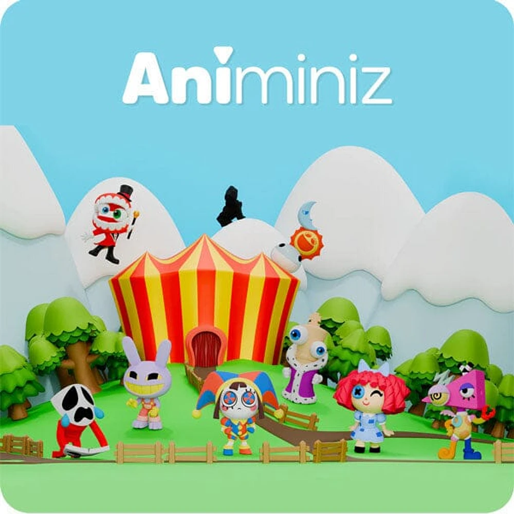 Animiniz x The Amazing Digital Circus Main Character Series Collectible Figurine Blind Box (1pc)