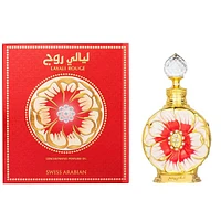 Layali Rouge by Swiss Arabian Femme Concentrated Perfume Oil Fragrance Bottle (15mL)