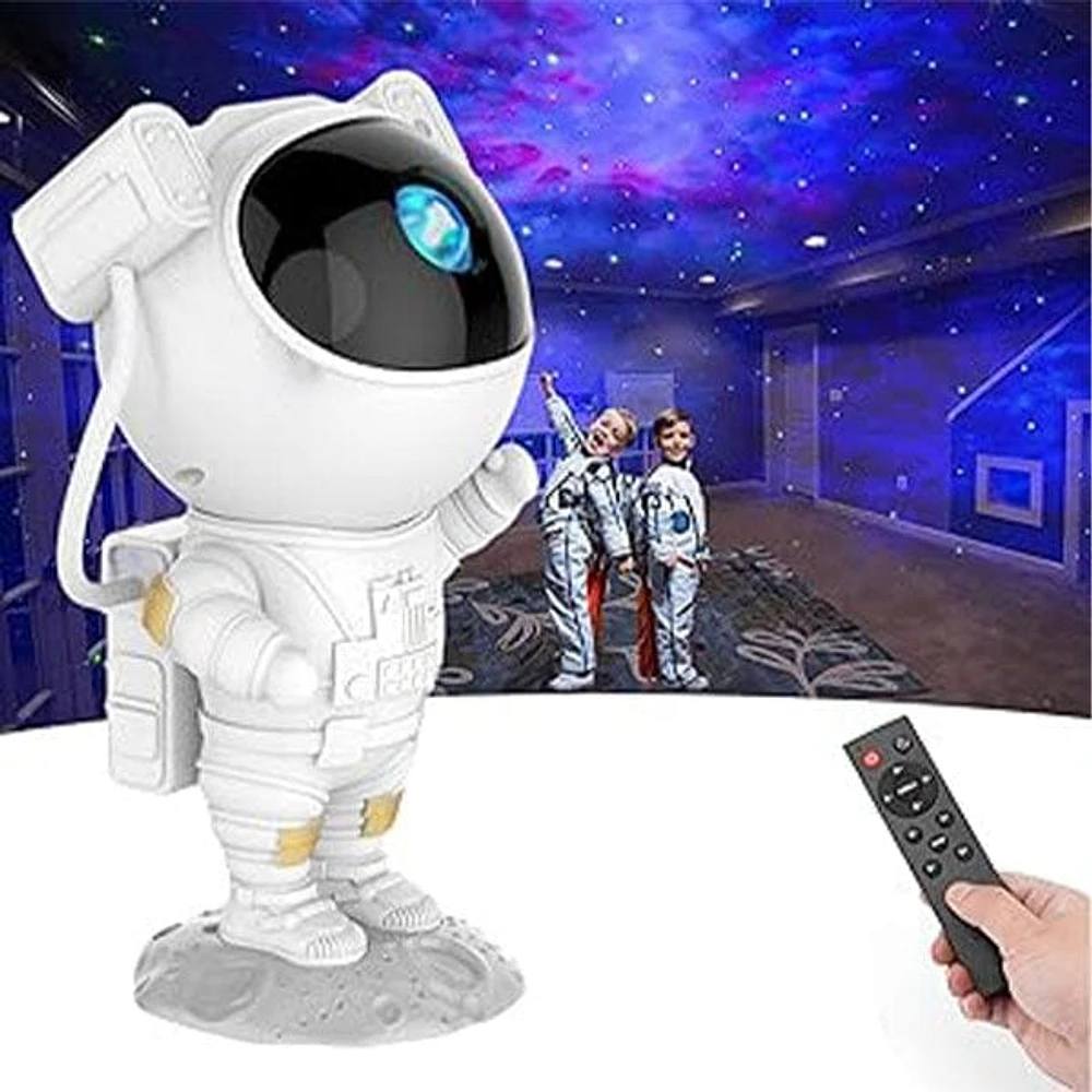 CosmicCraze Astronaut Galaxy Projector Night Light