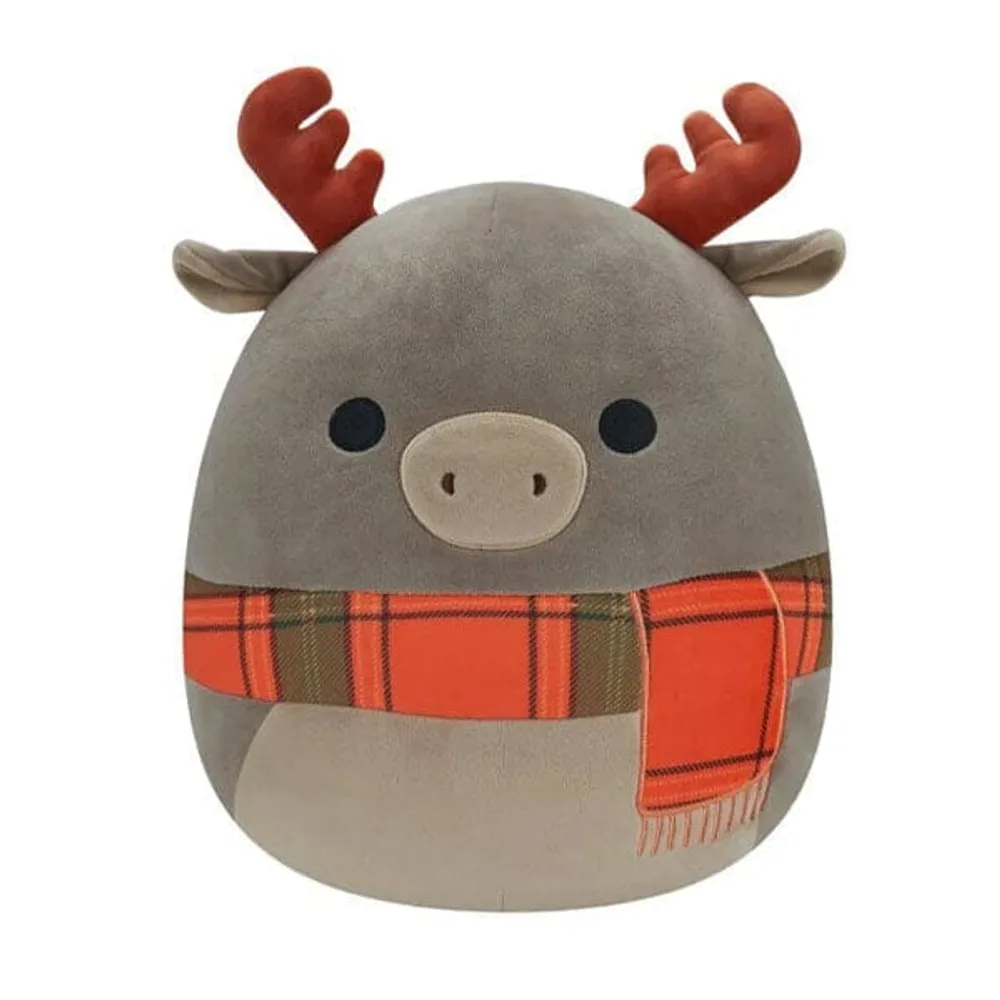 Squishmallows Plush Toys | 7.5" Autumn Harvest Squad 2023 | Patterson the Moose