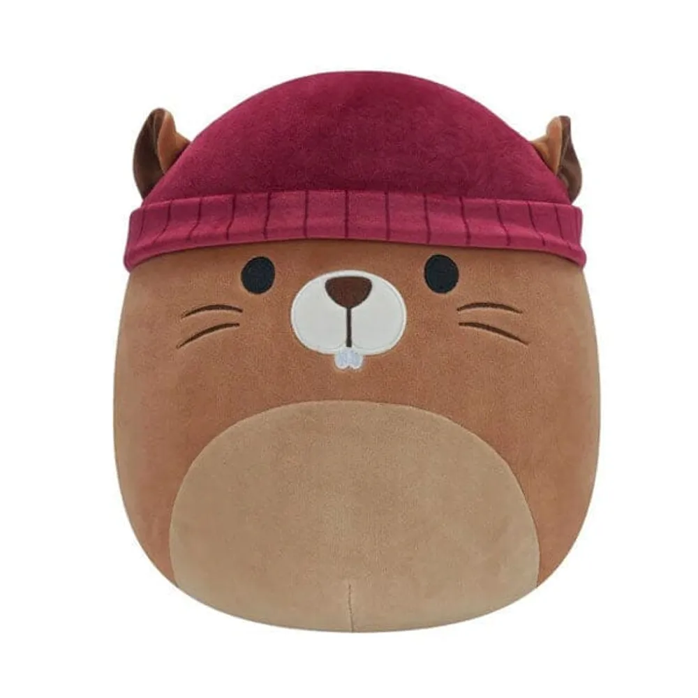 Squishmallows Plush Toys | 7.5" Autumn Harvest Squad 2023 | Chip the Beaver (Beanie)