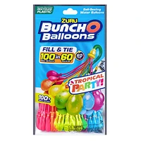 ZURU Bunch O Balloons Tropical Party Self-Sealing Water Balloons (100+ pcs)