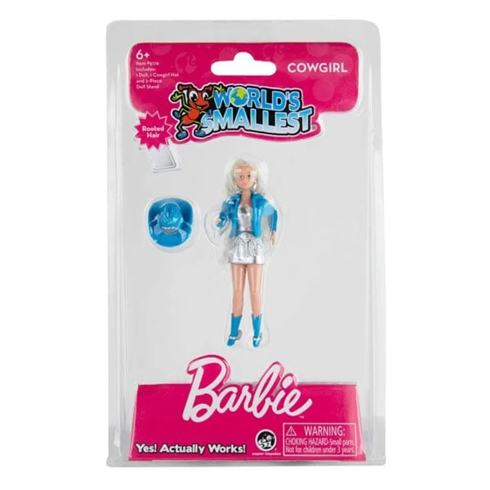 The World's Smallest Collection: World's Smallest Posable Barbie Dolls | Style Ships Assorted