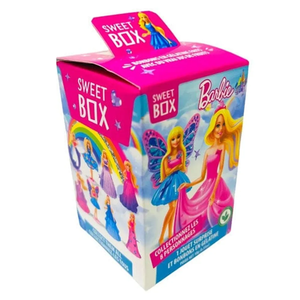 Barbie Sweet Box Surprise Collectibles Blind Box | Figurine & Gummies (10g)