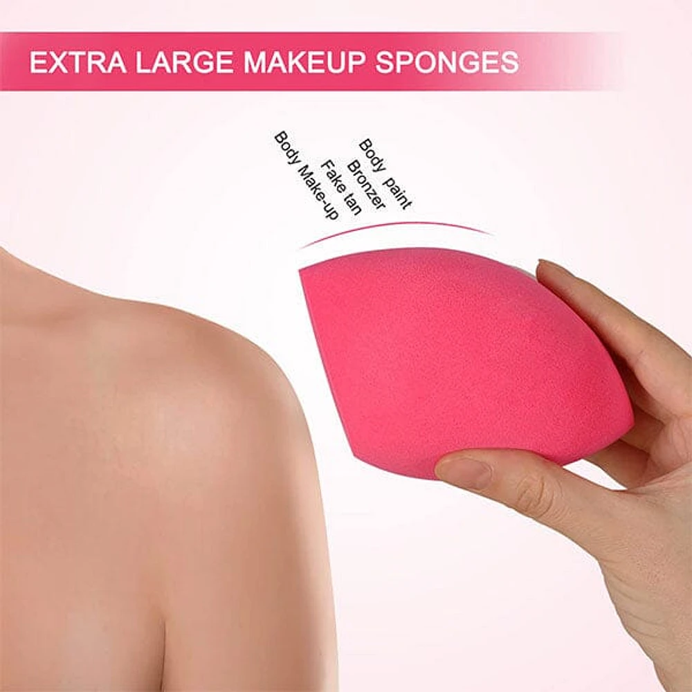 WOW Extra Large 3.5" Pink Beauty Blender