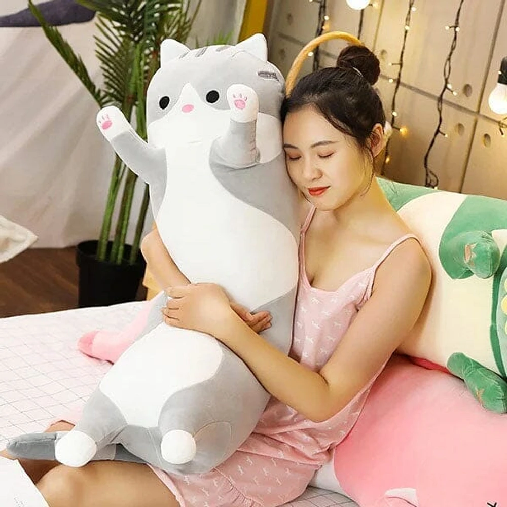 Extra Long Animal Plush Toy 4.5ft Body Pillow