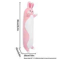 Long Animal Plush Toy Styles (3FT Long!) | Pink Bunny