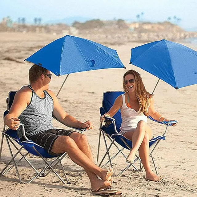 Clip-On Shade  Portable Summer Umbrella Canopy • Showcase