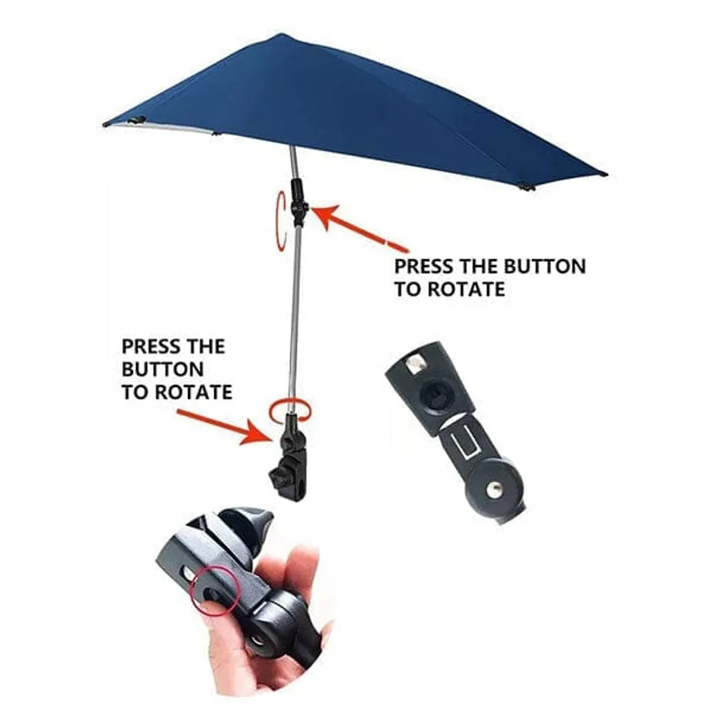 Clip-On Shade | Portable Summer Umbrella Canopy