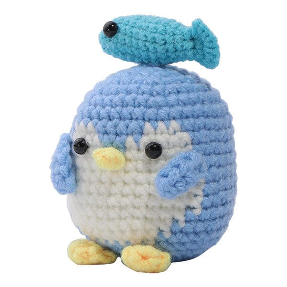 The LOOP Brigade: DIY Mini Crochet Plush Toy Complete Kit For Beginners (Multiple Characters)