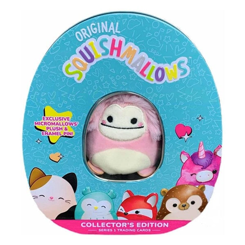 Squishmallows Collector's Edition Tin (Series 1) | Brina The Bigfoot