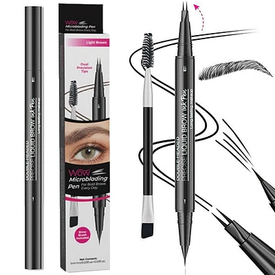 WOW Microblading Dual-Tip Eyebrow Pen (Multiple Colors)