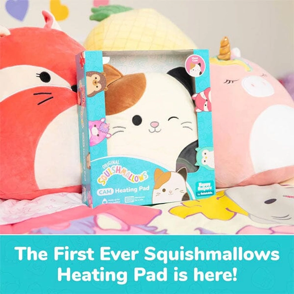 Squishmallows Cam The Cat Microwavable Heating Pad for Cramps