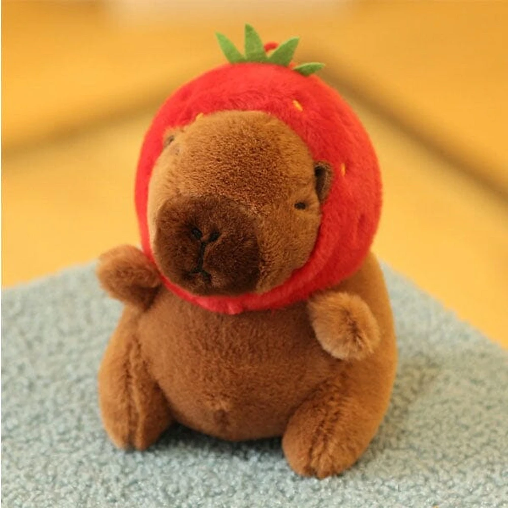 Capybara 9" Kawaii Plush Toy Hat (Multiple Styles)