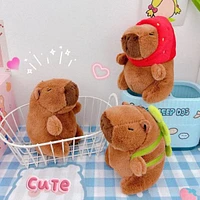 Capybara a Hat 9" Kawaii Plush Squishy Pillow Toy (Multiple Styles)