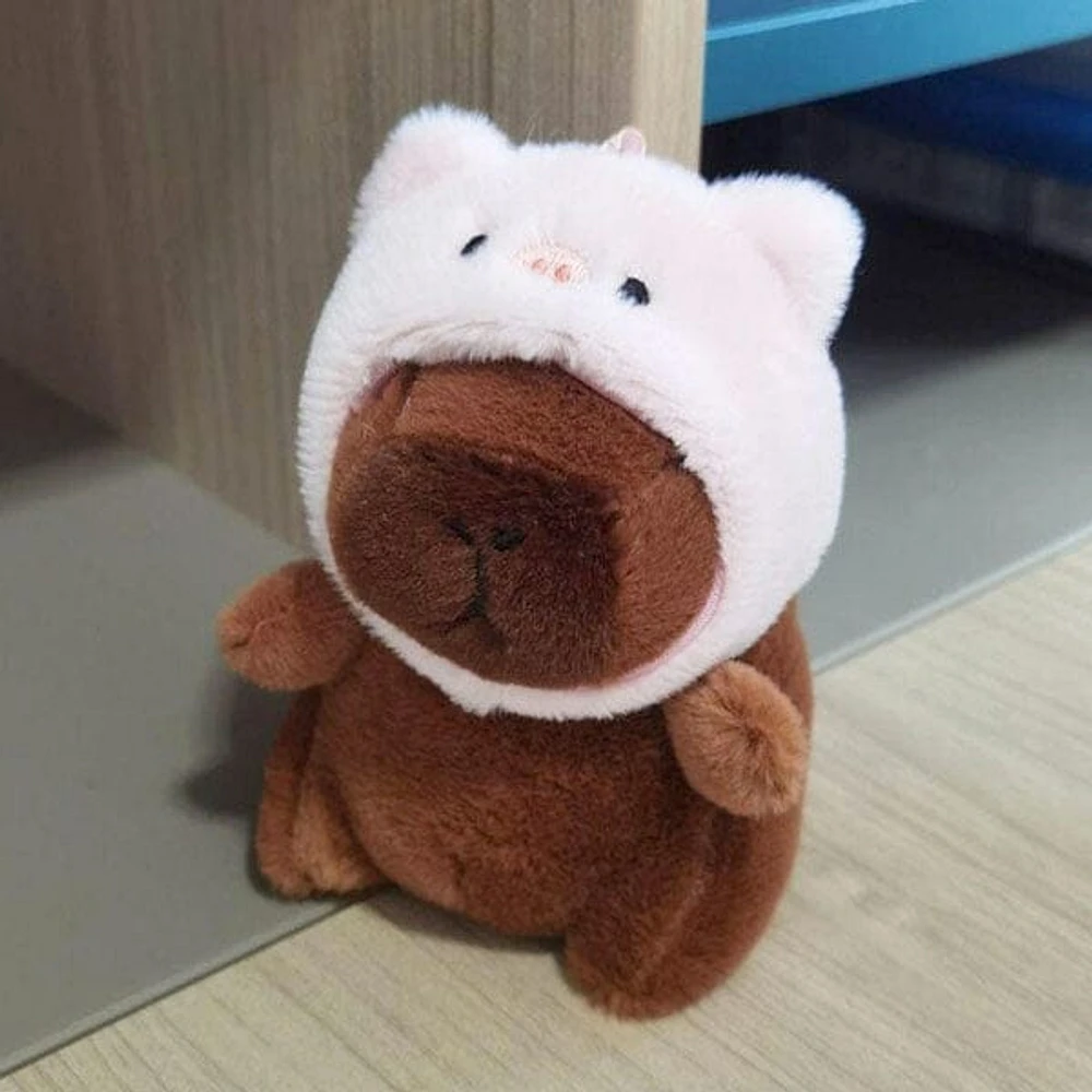 Capybara a Hat 9" Kawaii Plush Squishy Pillow Toy (Multiple Styles)