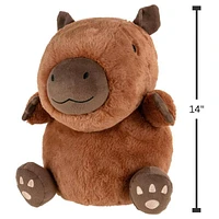 Russ Berrie Capybara 14" Cuddle Plush Toy Stuffed Animal By Jazwares