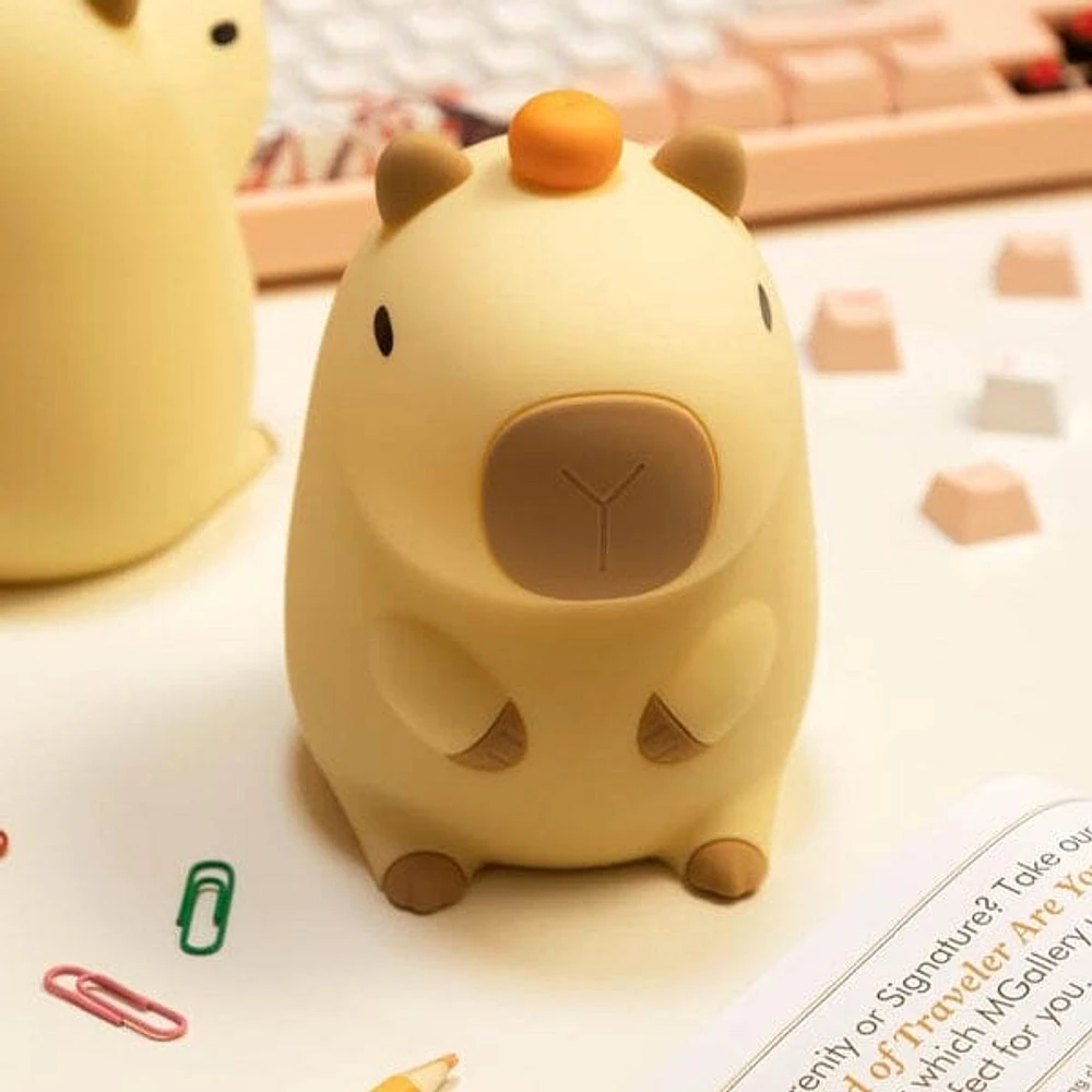 CapyDelights: The Adorable Decorative Capybara Night Light