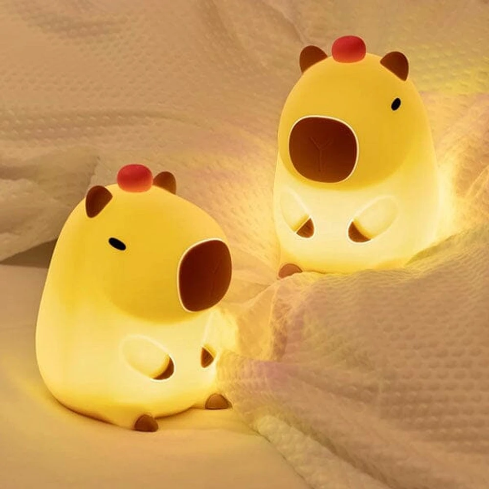 CapyDelights: The Adorable Decorative Capybara Night Light