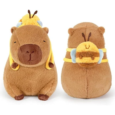 Capybara 9" Kawaii Bumblebee Backpack Plush Toy