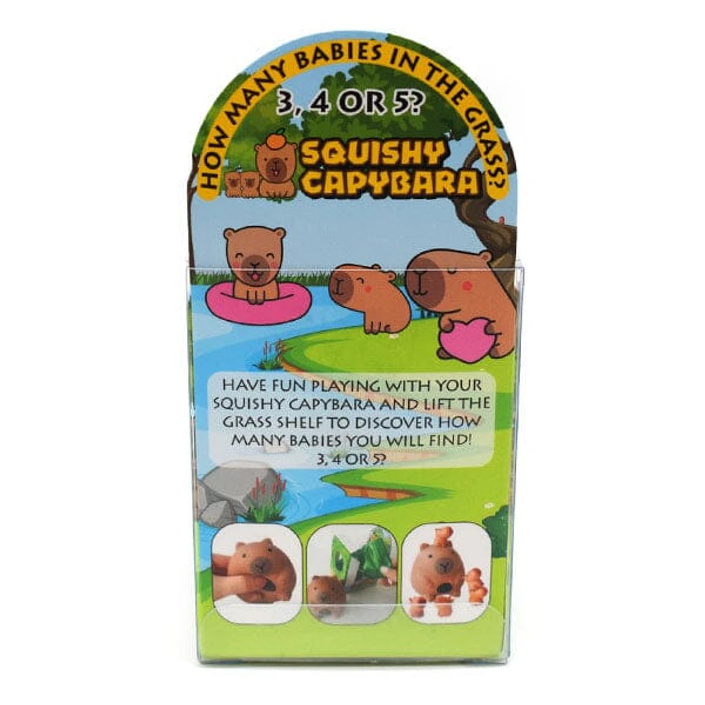 Squishy Capybara Fidget Toys Mother & Babies Mystery Box