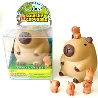 Squishy Capybara Fidget Toys Mother & Babies Mystery Box