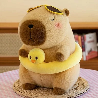 Capybara 9" Kawaii Duck Floaty Plush Toy