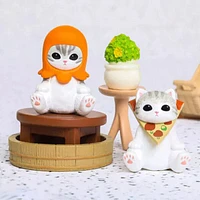 Mofusand© Cute Series 2 Decorative Collectable Mini Cat Figurines Blind Bag (4pc)