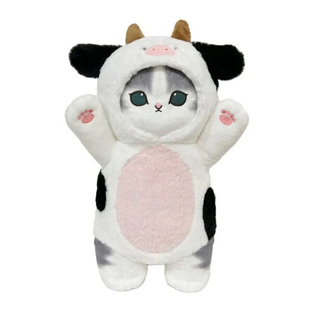 Mofusand© 12" Cat Dress-Up Plush Doll Toy in Cow Costume