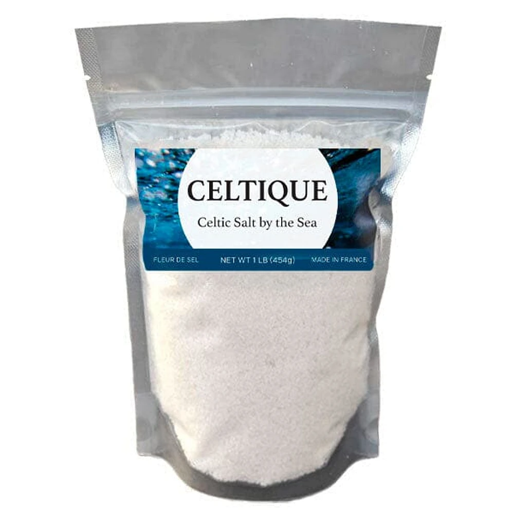 Celtique Salt: Fleur De Sel Celtic Salt 16oz Bag - Showcase