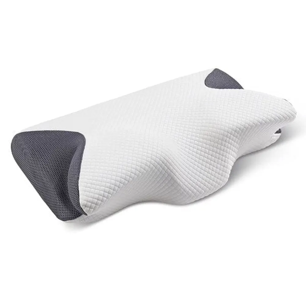 Get Cervical Memory Foam Pillow for Neck - Queen Size • Showcase