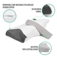 Cervical Memory Foam Pillow for Neck - Queen Size • Showcase